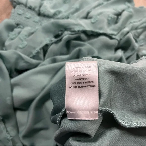 Emerald Sundae Green Sleeveless V-Neck Mini Sundress Size Small - Picture 10 of 11